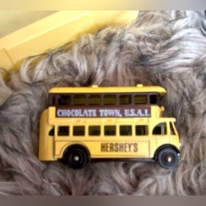 1970s diecast Herseys double decker bus